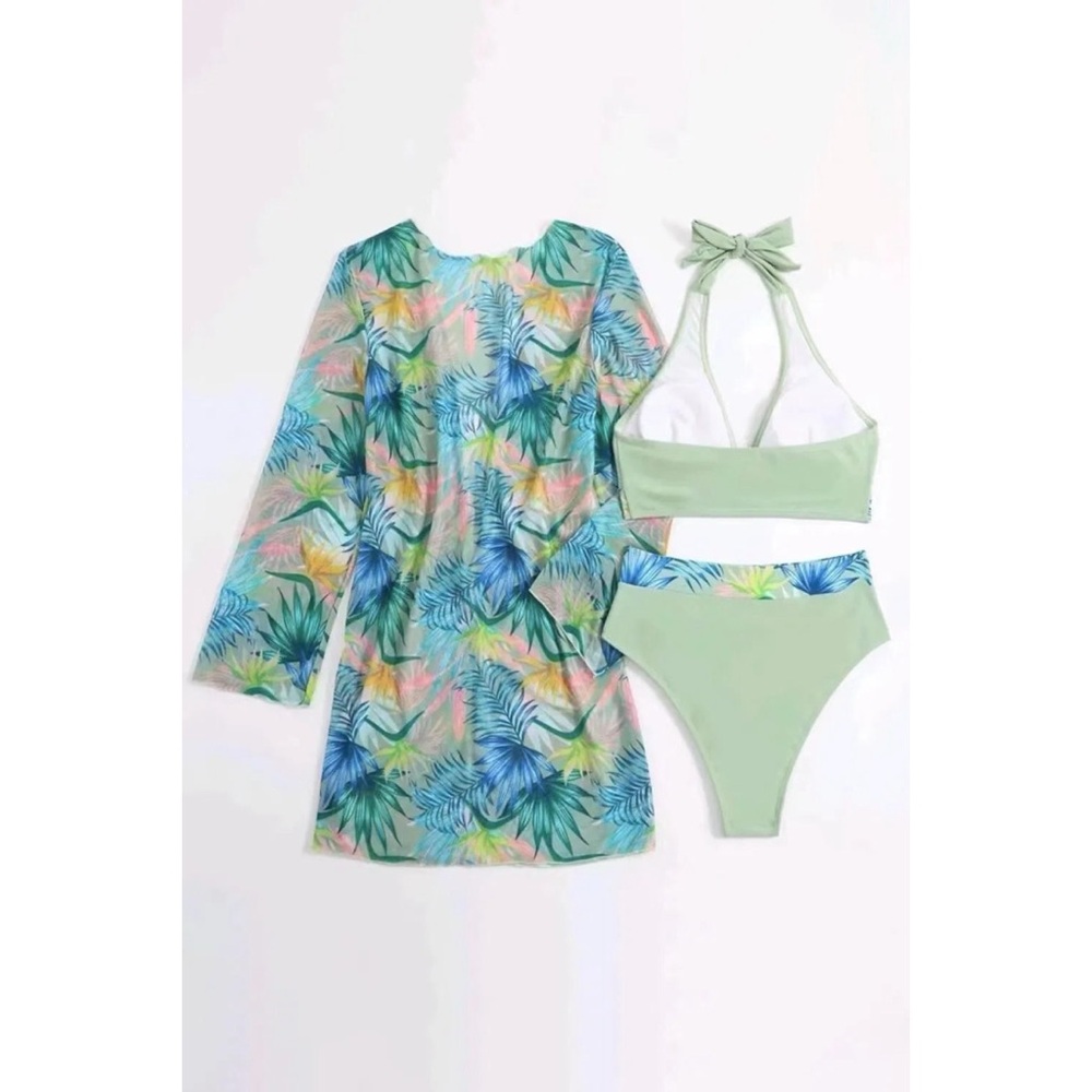 Sage 3 Piece Bikini Set - Picture 3 of 3